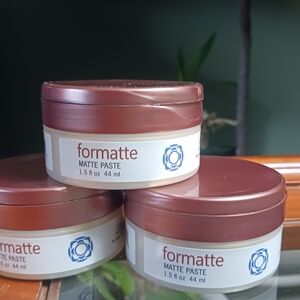 Thermafuse Formatte Matte Paste Hair Styling Product 3 Pack